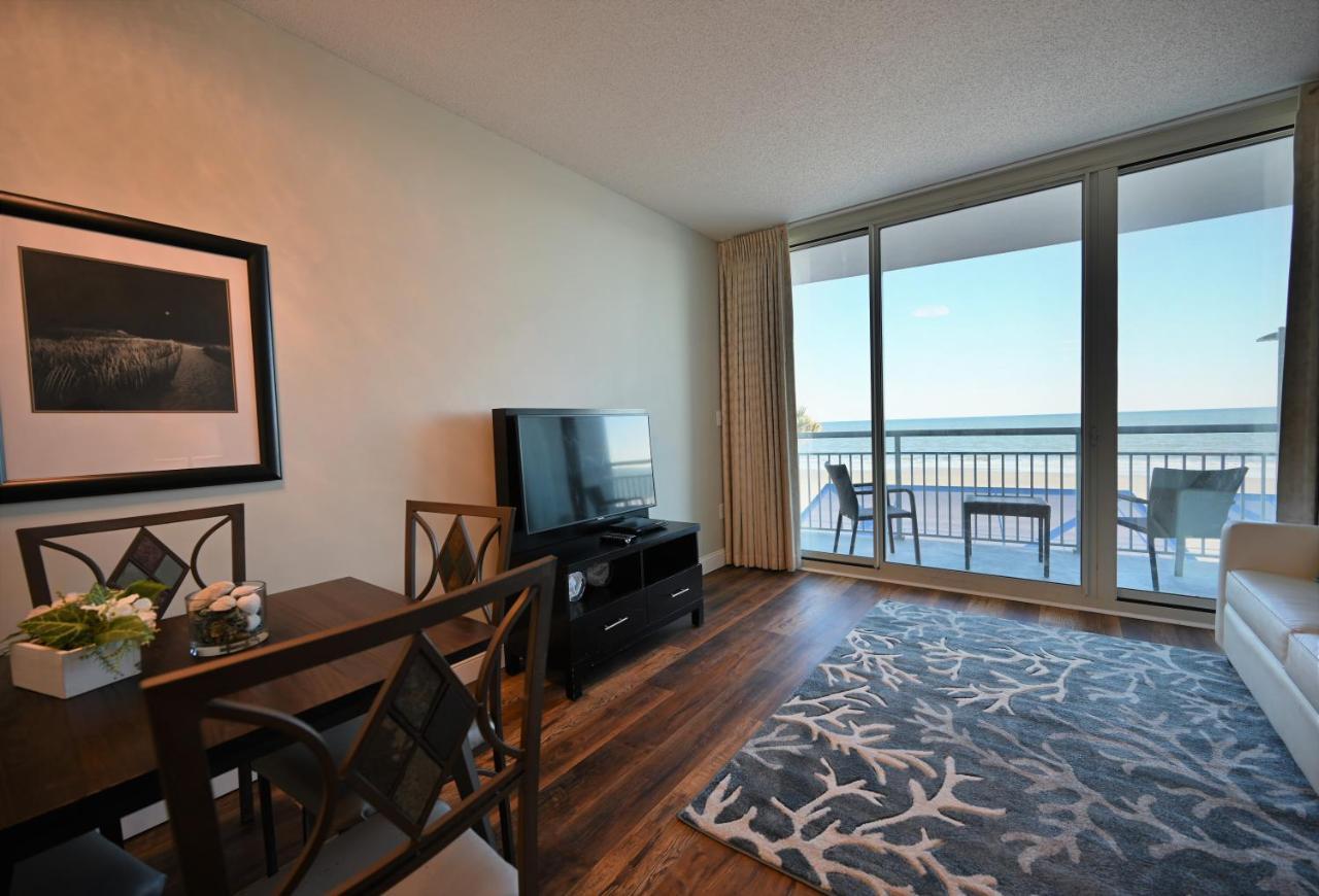 Spectacular Ocean Front Real 1 Bedroom Condo, 2 Ba Myrtle Beach Exterior photo